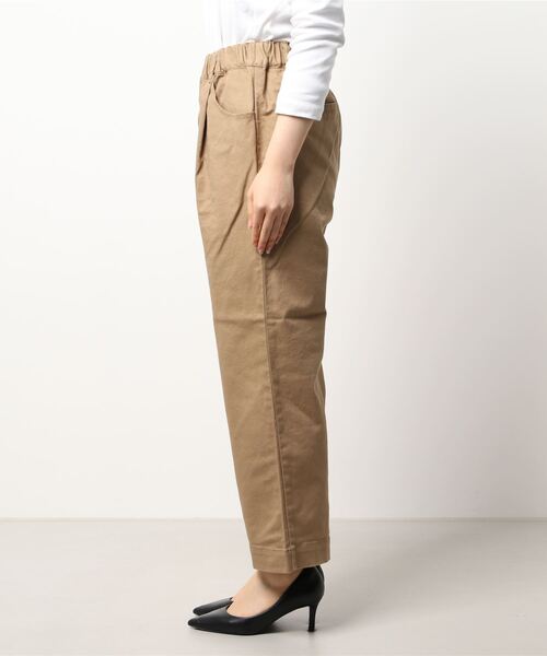 PUAL CE CIN（ピュアルセシン）の「【JAPAN】カツラギストレッチストレートパンツ（その他パンツ・レディース・ホワイト/ベージュ/ネイビー/ナチュラル・FREE）」の9枚目の写真