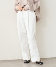 PUAL CE CIN | 【JAPAN】カツラギストレッチストレートパンツ(その他パンツ)