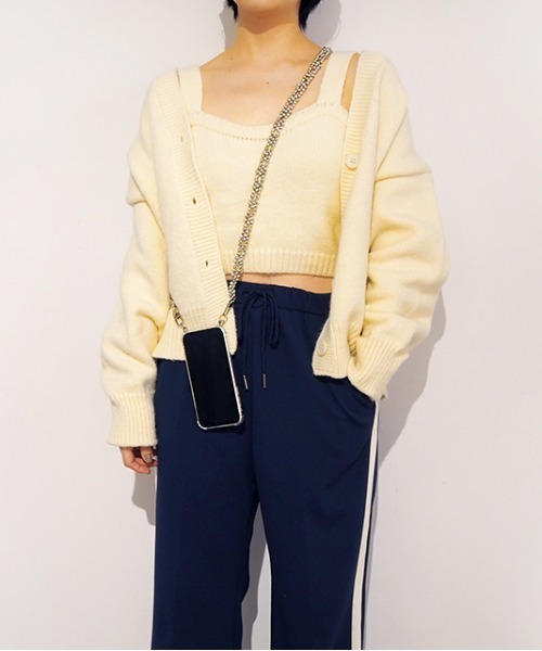 Casselini(キャセリーニ)の「Casselini(キャセリーニ)ビーズモバイルストラップ(スマホグッズ・レディース・ホワイト/グレー/シルバー/イエロー・FREE)」の15枚目の写真