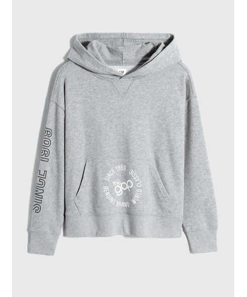 GAP(ギャップ)の「GAPロゴプルオーバー パーカー (キッズ)(パーカー・キッズ・ホワイト/グレー/ブルー・S/M/L/XL/XXL)」の5枚目の写真