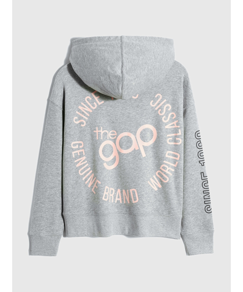 GAP(ギャップ)の「GAPロゴプルオーバー パーカー (キッズ)(パーカー・キッズ・ホワイト/グレー/ブルー・S/M/L/XL/XXL)」の8枚目の写真