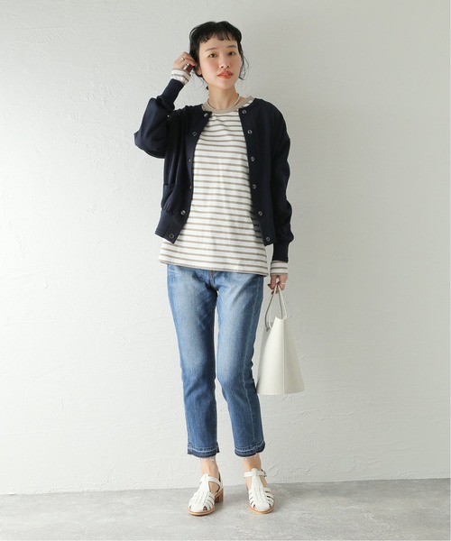 JOURNAL STANDARD（ジャーナルスタンダード）の「リラックスストレートデニム（デニムパンツ・レディース・ネイビー/グレー/ブルー/ブルー系その他・40/38/36）」の12枚目の写真