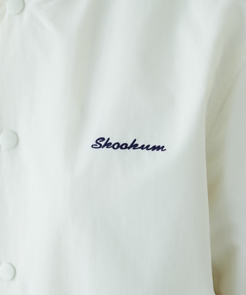 SKOOKUM（スクーカム）の「Skookum/スタジャン/スタジアムジャンパー（ブルゾン・レディース・ベージュ/ホワイト・MEDIUM）」の11枚目の写真