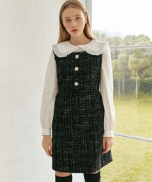 【DEBB 】ツイードジャンパーワンピース / Tweed jumper dress