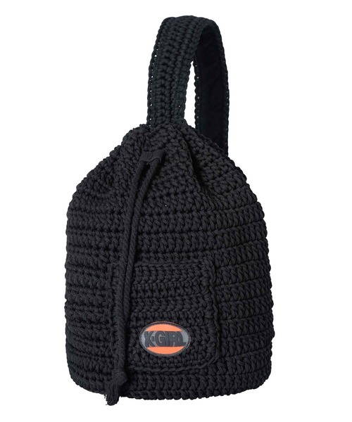 X-girl（エックスガール）の「KNIT BONSAC（ショルダーバッグ・レディース・ホワイト/ブラック・ONE SIZE）」の16枚目の写真