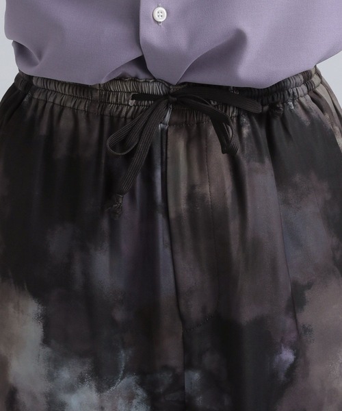 HARE(ハレ)の「トロミBLURパンツ(HARE)(その他パンツ・メンズ・ブラック/オフホワイト・FREE)」の14枚目の写真