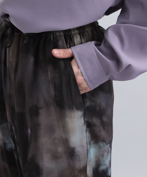 HARE(ハレ)の「トロミBLURパンツ(HARE)(その他パンツ・メンズ・ブラック/オフホワイト・FREE)」の15枚目の写真