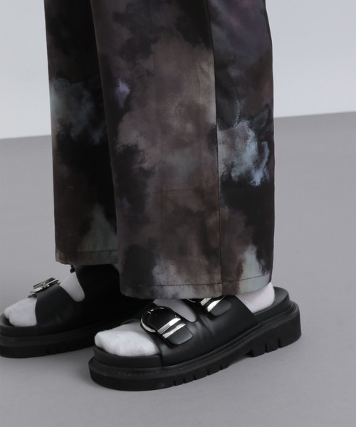 HARE(ハレ)の「トロミBLURパンツ(HARE)(その他パンツ・メンズ・ブラック/オフホワイト・FREE)」の16枚目の写真