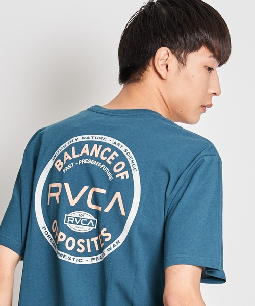RVCA(ルーカ)の「WEB限定 RVCA BALANCE ST(Tシャツ/カットソー・メンズ・ホワイト/ブラック/ブルー・M/L)」の3枚目の写真