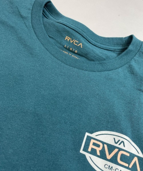 RVCA(ルーカ)の「WEB限定 RVCA BALANCE ST(Tシャツ/カットソー・メンズ・ホワイト/ブラック/ブルー・M/L)」の7枚目の写真