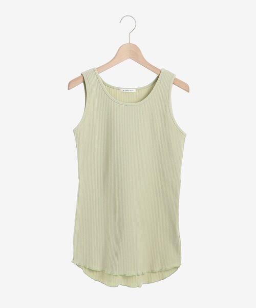 le.coeur blanc（ルクールブラン）の「ランダムリブタンク（タンクトップ・レディース・ブラック/オフホワイト/カーキオリーブ/グレイッシュベージュ・38）」の11枚目の写真