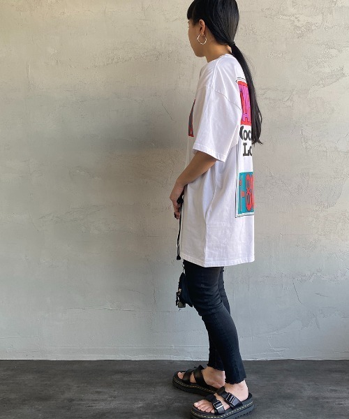 Carhartt WIP（カーハートダブリューアイピー）の「[carhartt WIP/カーハートダブリューアイピー] LONGHAUL バックプリントロゴTシャツ（Tシャツ/カットソー・レディース・ダークグリーン/ホワイト・L/M）」の3枚目の写真