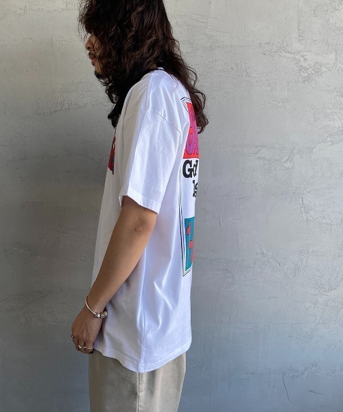 Carhartt WIP（カーハートダブリューアイピー）の「[carhartt WIP/カーハートダブリューアイピー] LONGHAUL バックプリントロゴTシャツ（Tシャツ/カットソー・レディース・ダークグリーン/ホワイト・L/M）」の18枚目の写真