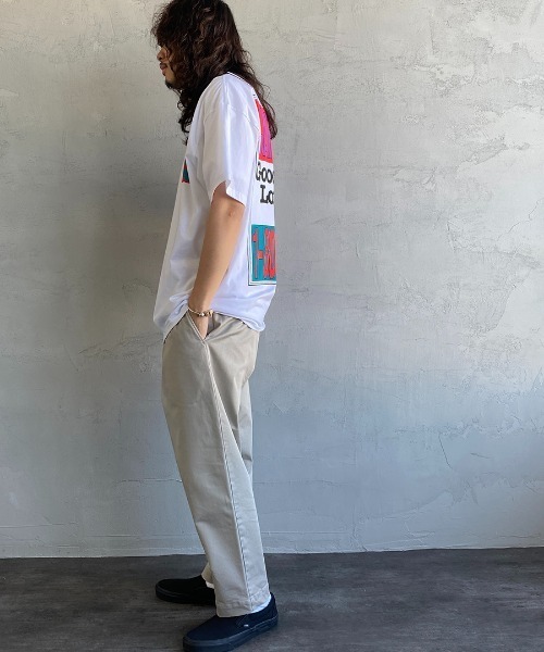 Carhartt WIP（カーハートダブリューアイピー）の「[carhartt WIP/カーハートダブリューアイピー] LONGHAUL バックプリントロゴTシャツ（Tシャツ/カットソー・レディース・ダークグリーン/ホワイト・L/M）」の14枚目の写真