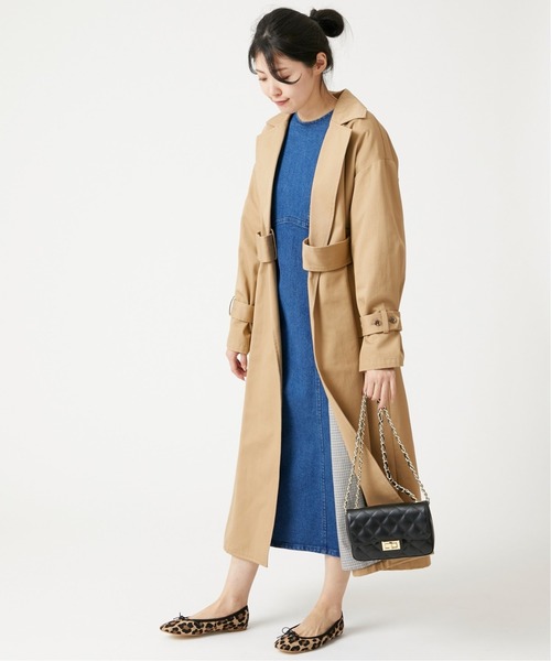【新品】Spick&Span サキゾメギンガム トレンチコート 美品】Spick&Span サキゾメギンガム トレンチコート 38 - メルカリ