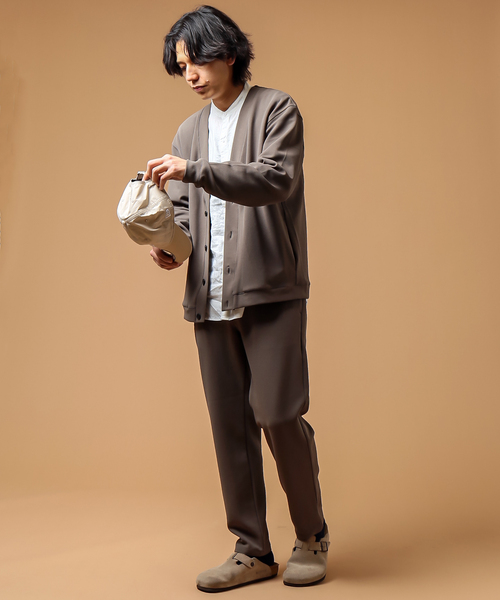 B.C STOCK(ベーセーストック)の「4WAY EASY カーディガン(カーディガン/ボレロ・メンズ・ブラック/ブラウン系その他・SMALL/MEDIUM/LARGE)」の6枚目の写真