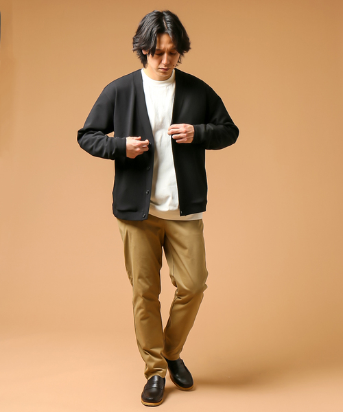B.C STOCK(ベーセーストック)の「4WAY EASY カーディガン(カーディガン/ボレロ・メンズ・ブラック/ブラウン系その他・SMALL/MEDIUM/LARGE)」の9枚目の写真