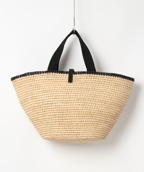 MAISON N.H PARIS(メゾンエヌアッシュパリ)の「【 MAISON N.H PARIS / メゾンエヌアッシュパリ 】 CARLA GRAND(かごバッグ・レディース・ナチュラル/ブラック・FREE)」の13枚目の写真