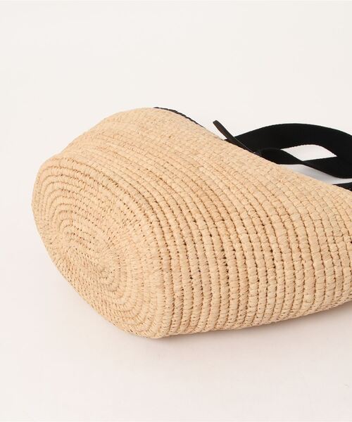 MAISON N.H PARIS(メゾンエヌアッシュパリ)の「【 MAISON N.H PARIS / メゾンエヌアッシュパリ 】 CARLA GRAND(かごバッグ・レディース・ナチュラル/ブラック・FREE)」の14枚目の写真