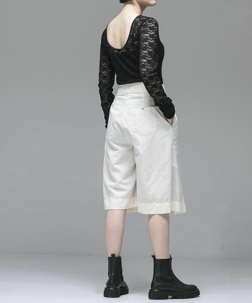 URBAN RESEARCH（アーバンリサーチ）の「ambiguous　Lace Body Suit（その他アンダーウェア/インナー・レディース・ブラック/ホワイト/ピンク・FREE）」の8枚目の写真