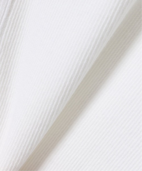 HANES(ヘインズ)の「【Hanes/ヘインズ】 BEEFY リブヘンリーネックTシャツ(Tシャツ/カットソー・メンズ・ホワイト/チャコールグレー・LARGE/X-LARGE)」の13枚目の写真
