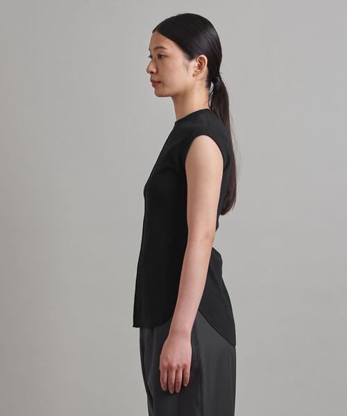 ★TV衣装★　LOEFF　コットンノースリーブカットソー LOEFF tシャツ 「LOEFF」スビンコットン ノースリーブ カットソー