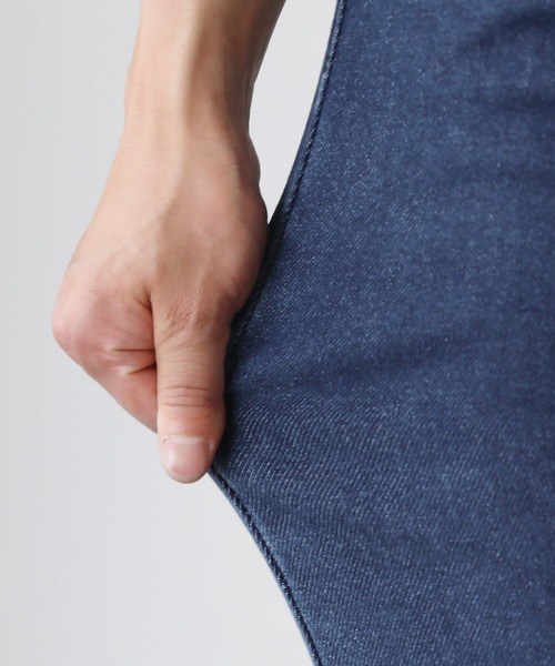 LIL VENDARS(リルヴェンダース)の「ハイストレッチテーパードデニムパンツ(デニムパンツ・メンズ・ブラック/インディゴブルー/ブルー・M/L/XL)」の20枚目の写真