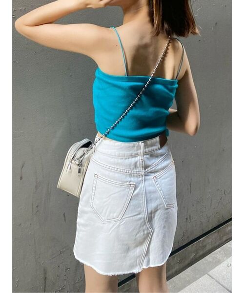 EVRIS（エヴリス）の「アンサンブルシャツニットトップス（ニット/セーター・レディース・ブラック/レッド/ブルー/アイボリー・FREE）」の8枚目の写真