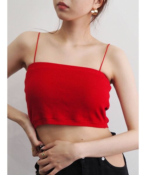 EVRIS（エヴリス）の「アンサンブルシャツニットトップス（ニット/セーター・レディース・ブラック/レッド/ブルー/アイボリー・FREE）」の16枚目の写真