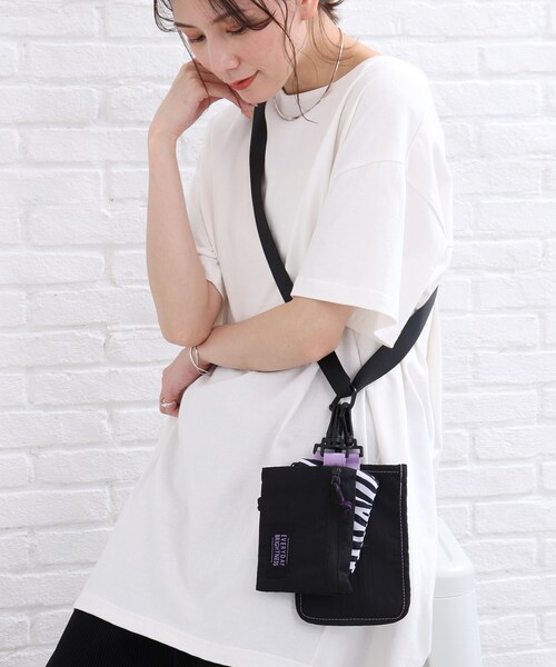 SHOO・LA・RUE（シューラルー）の「◆【3点セット】ポーチショルダー（ショルダーバッグ・レディース・オフホワイト/ナチュラル/ブラック・00）」の21枚目の写真