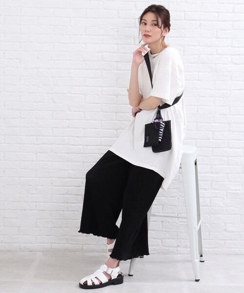 SHOO・LA・RUE（シューラルー）の「◆【3点セット】ポーチショルダー（ショルダーバッグ・レディース・オフホワイト/ナチュラル/ブラック・00）」の22枚目の写真