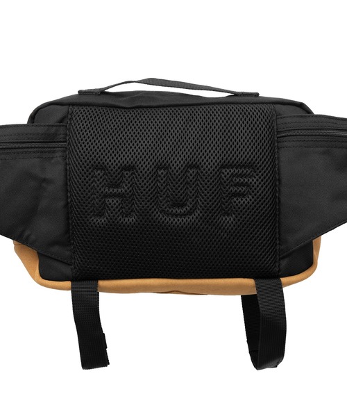 HUF（ハフ）の「BALBOA WAIST BAG / HUF ウエストバッグ 5L（ボディバッグ/ウエストポーチ・メンズ・ブラック・O/S）」の3枚目の写真