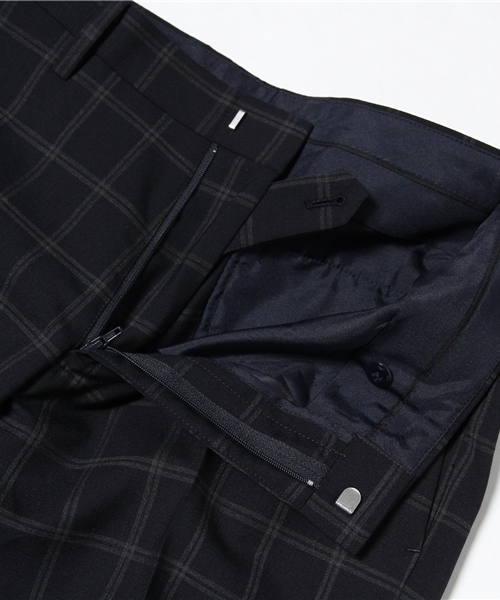 417 EDIFICE（フォーワンセブンエディフィス）の「◇DRESS / ドレス : W/Pウィンドペン スラックス（スーツパンツ・メンズ・ネイビー/チャコールグレー・SMALL/LARGE/MEDIUM）」の11枚目の写真