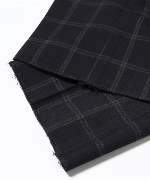 417 EDIFICE（フォーワンセブンエディフィス）の「◇DRESS / ドレス : W/Pウィンドペン スラックス（スーツパンツ・メンズ・ネイビー/チャコールグレー・SMALL/LARGE/MEDIUM）」の12枚目の写真