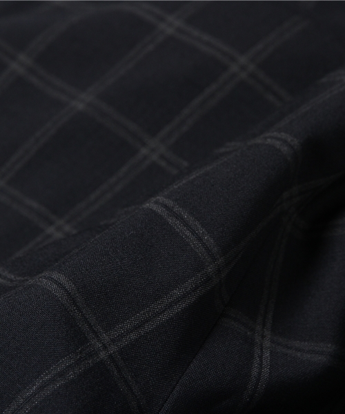 417 EDIFICE（フォーワンセブンエディフィス）の「◇DRESS / ドレス : W/Pウィンドペン スラックス（スーツパンツ・メンズ・ネイビー/チャコールグレー・SMALL/LARGE/MEDIUM）」の13枚目の写真