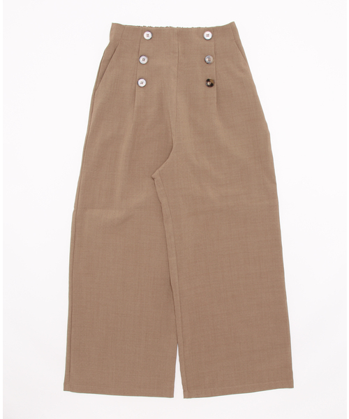 Te chichi TERRASSE（テチチテラス）の「麻調マリンパンツ（その他パンツ・レディース・ベージュ/ネイビー/ブラウン・ﾌﾘ-）」の4枚目の写真