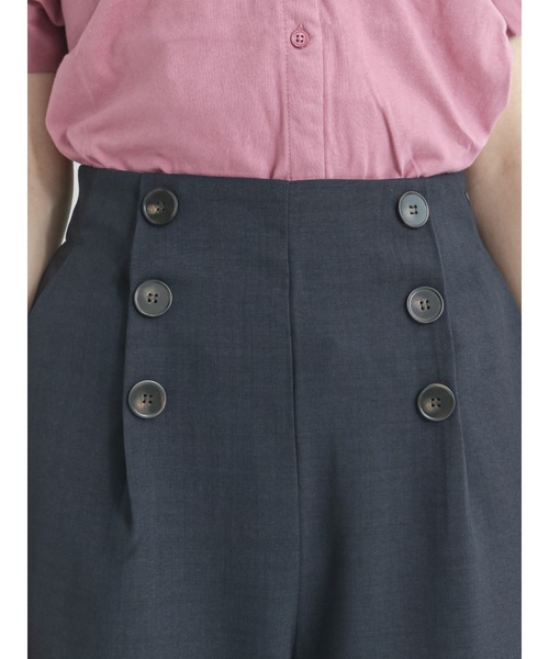 Te chichi TERRASSE（テチチテラス）の「麻調マリンパンツ（その他パンツ・レディース・ベージュ/ネイビー/ブラウン・ﾌﾘ-）」の14枚目の写真