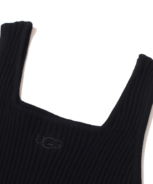 UGG（アグ）の「UGG@mos リブニット タンクトップ / アグ リブニット タンクトップ（タンクトップ・レディース・グリーン/ホワイト/ブラック・L/M）」の15枚目の写真