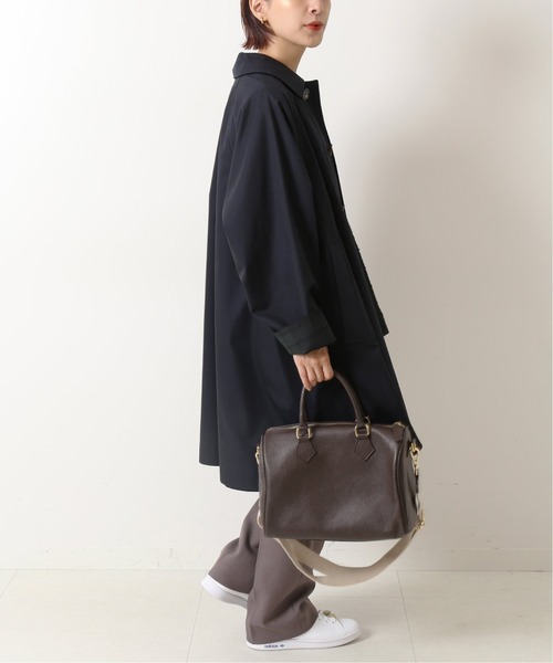 未使用　試着のみ ティッカ TICCA リバーシブルステンカラーコート ネイビー TICCA ティッカ リバーシブルステンカラーコート ネイビー