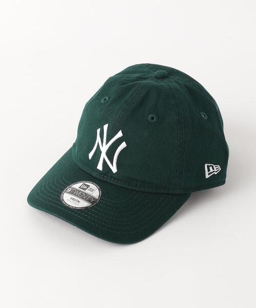 NEW ERA（ニューエラ）の「＜NEW ERA＞ YOUTH 9TWENTY / CAP（キャップ・キッズ・ダークグリーン/ベージュ/オフホワイト・FREE）」の3枚目の写真