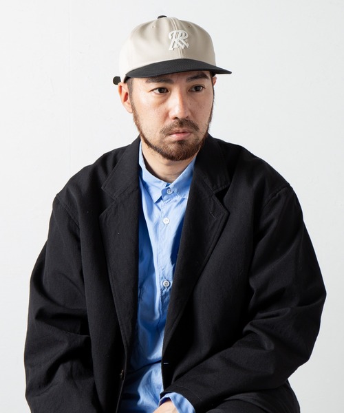 RACAL（ラカル）の「Old B.B.Cap "RR" / オールドベースボールキャップ（キャップ・メンズ・グリーン系その他/ブラック/ベージュ系その他/ブルー/グレー/グレー系その他・FREE）」の4枚目の写真