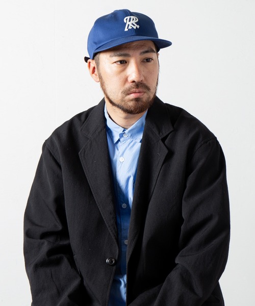 RACAL（ラカル）の「Old B.B.Cap "RR" / オールドベースボールキャップ（キャップ・メンズ・グリーン系その他/ブラック/ベージュ系その他/ブルー/グレー/グレー系その他・FREE）」の6枚目の写真