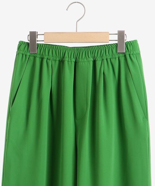 le.coeur blanc（ルクールブラン）の「ダブルサテンカラーワイドパンツ（その他パンツ・レディース・ピンク系その他/グリーン・38）」の18枚目の写真