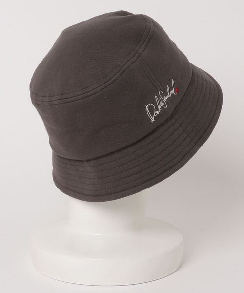 DOUBLE STANDARD CLOTHING(ダブルスタンダードクロージング)の「スウェード裏毛ハット(ハット・レディース・オフホワイト/グレー・FREE)」の12枚目の写真