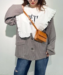 one after another NICE CLAUP | ビッグカラーマルチWAYジャケット/premium order(テーラードジャケット)