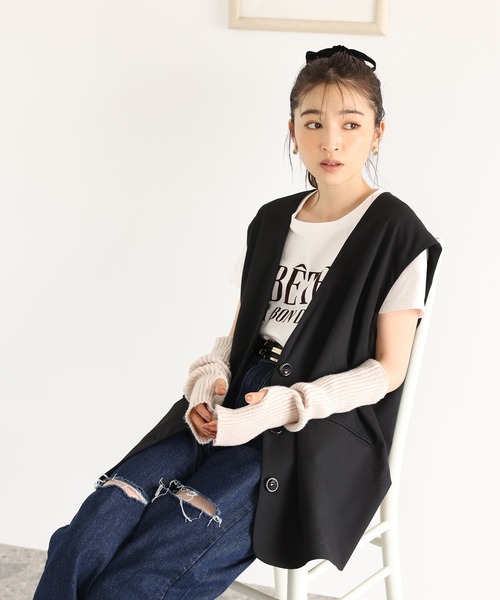 CLウェザーオールインワン ネイビー one after another NICE CLAUP（ワンアフターアナザーナイ