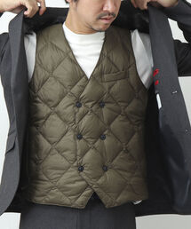 TAION | 【TAION/タイオン】ダブル インナーダウンジレ TAION-003CW(ダウンベスト)