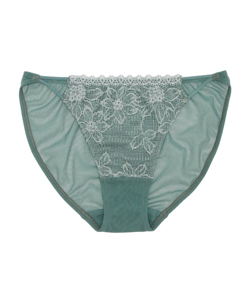 Chut！ INTIMATES（シュットインティメイツ）の「ボリュームアップブラ ビキニショーツ (C388)（ショーツ・レディース・ダークグリーン/アイボリー/ローズ・M/L）」の3枚目の写真