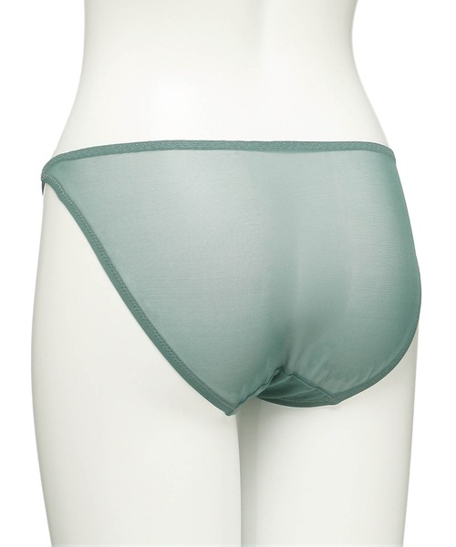 Chut！ INTIMATES（シュットインティメイツ）の「ボリュームアップブラ ビキニショーツ (C388)（ショーツ・レディース・ダークグリーン/アイボリー/ローズ・M/L）」の5枚目の写真