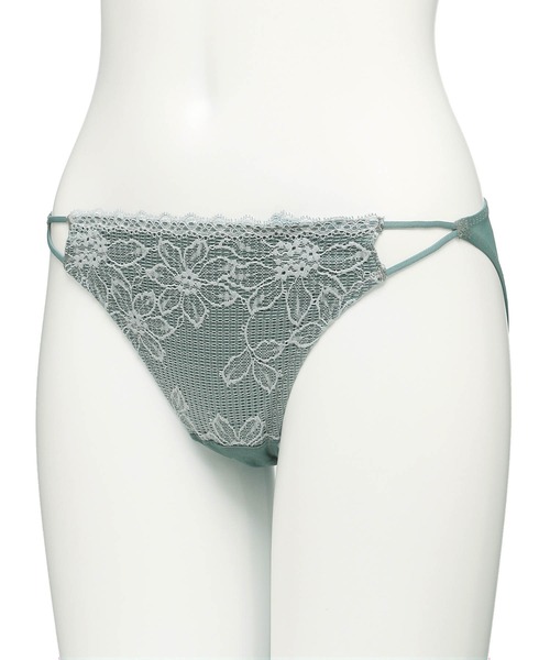 Chut！ INTIMATES（シュットインティメイツ）の「ボリュームアップブラ ビキニショーツ (C388)（ショーツ・レディース・ダークグリーン/アイボリー/ローズ・M/L）」の8枚目の写真
